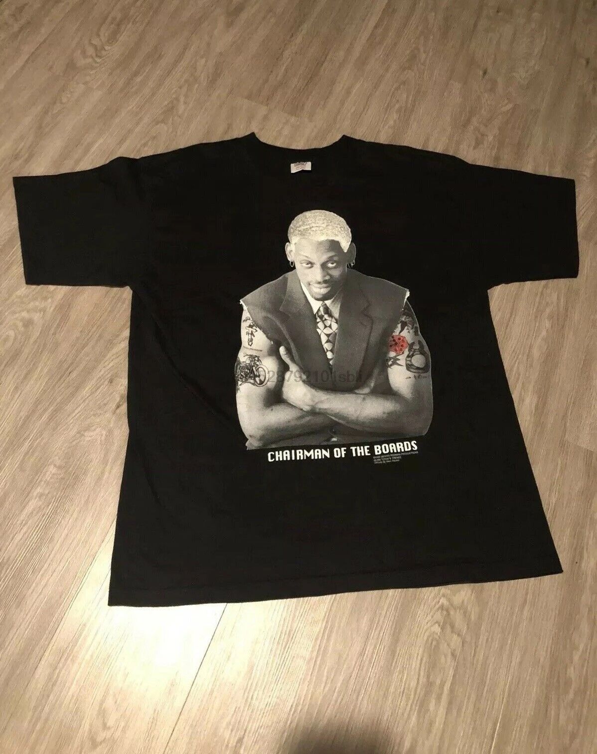 Vintage 1996 Dennis Rodman Chairman Of The Boards Single Stitch Size US XL / EU 56 / 4 - 1 Preview