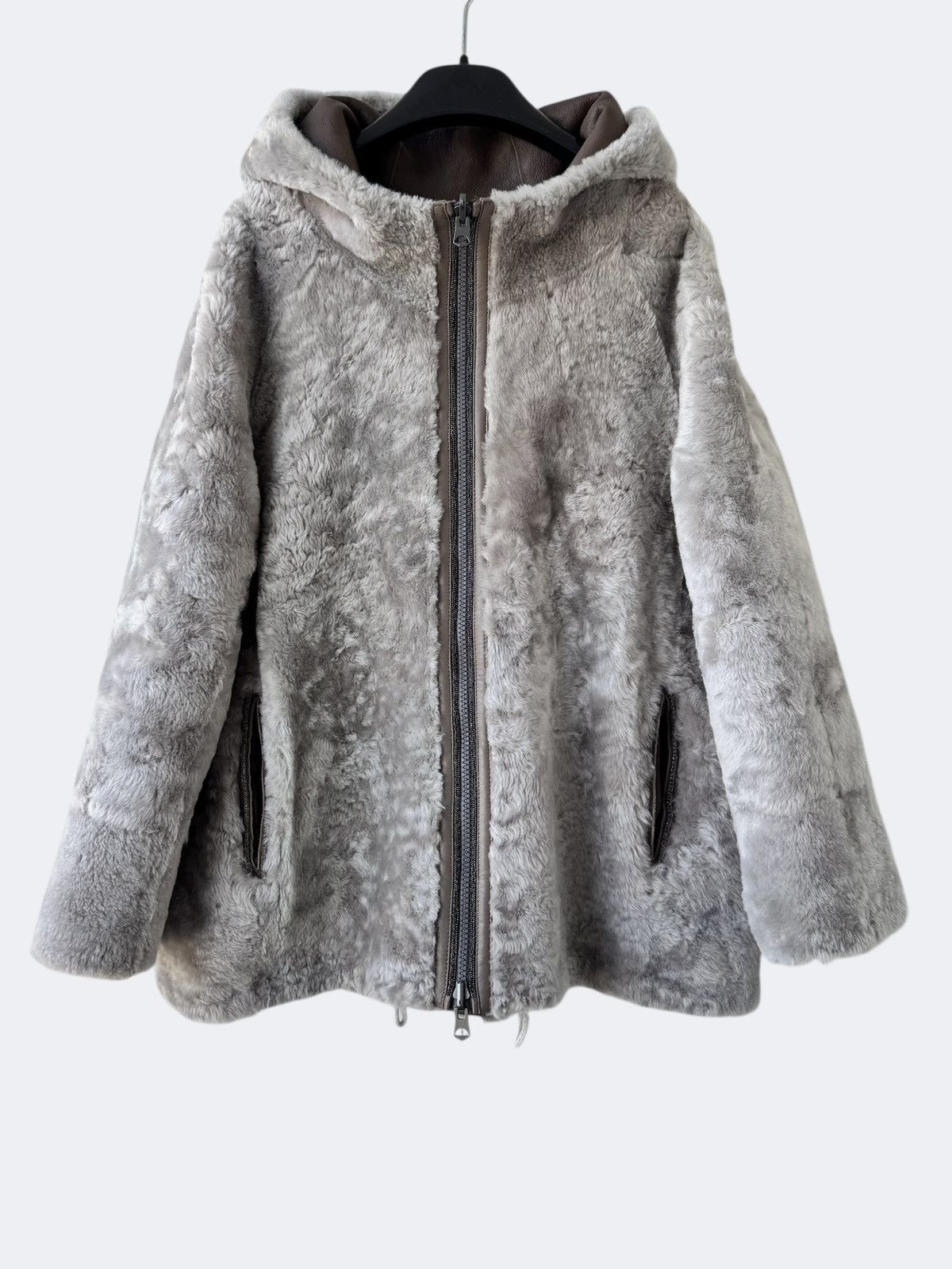 Brunello Cucinelli Double- sided leather sheepskin coat Brunello Cucinelli Size XS / US 0-2 / IT 36-38 - 2 Thumbnail