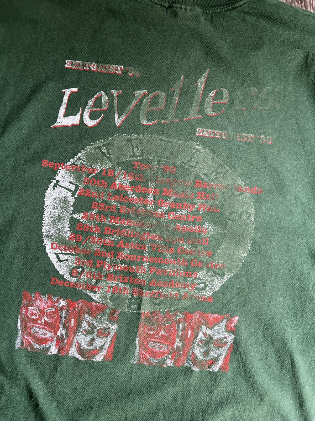 Band Tees Vintage The Levellers Rare ‘Zeitgeist’ 1995 Tour T-Shirt XL Size US XL / EU 56 / 4 - 9 Thumbnail