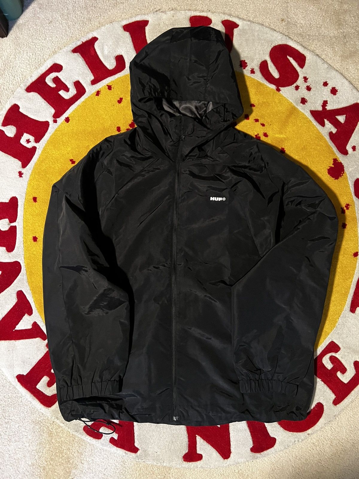 Huf Huf All Caps Shell Jacket Size US XL / EU 56 / 4 - 1 Thumbnail