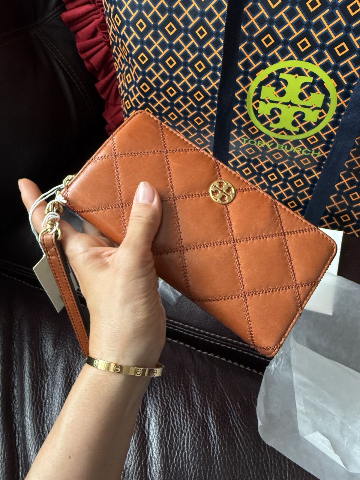 Tory Burch Tory Burch full zipper Wallet Continental 171544 NWT Size ONE SIZE - 10 Thumbnail