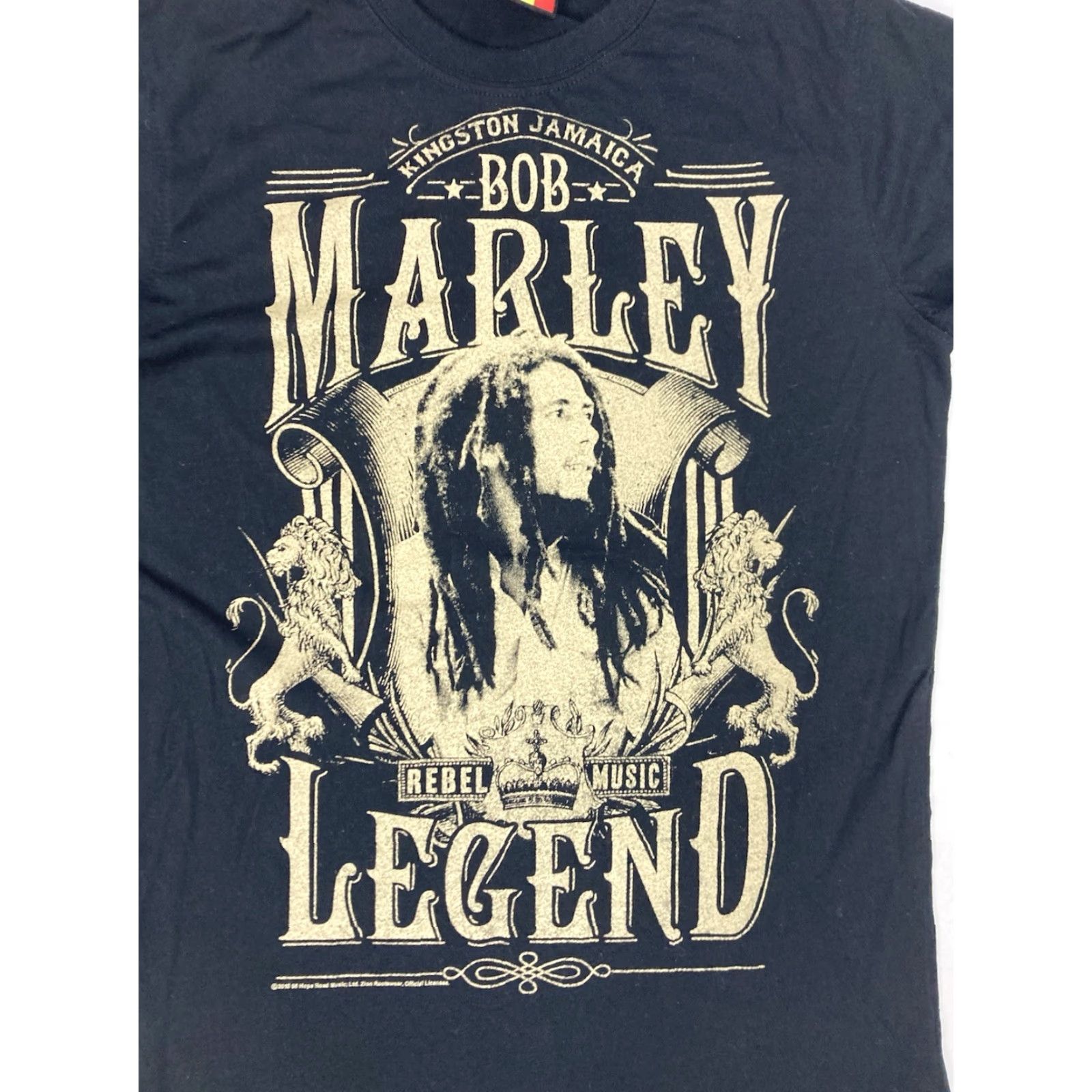 Vintage VINTAGE Bob Marley Jamaica Collection Legend Graphic T-shirt Men Small Black Music Size US L / EU 52-54 / 3 - 2 Thumbnail