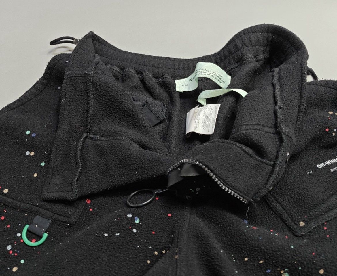 Off-White Off-White SS19 Paint Splatter Cargo Sweatpants Size US 30 / EU 46 - 6 Thumbnail