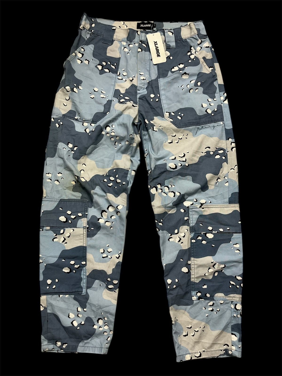 If Six Was Nine × Japanese Brand × Xlarge X-LARGE DESERT CAMO POCKET PANTS Size US 30 / EU 46 - 2 Thumbnail