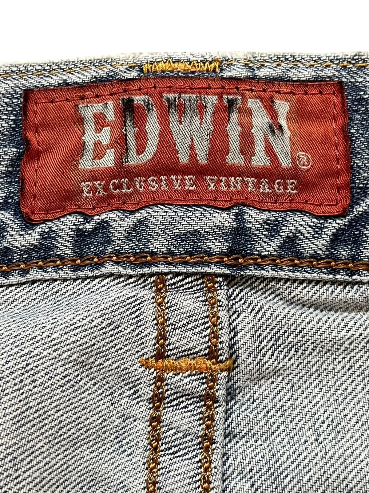 Edwin Vintage Edwin Exclusive Vintage Faded Grunge Denim Size US 34 / EU 50 - 5 Thumbnail