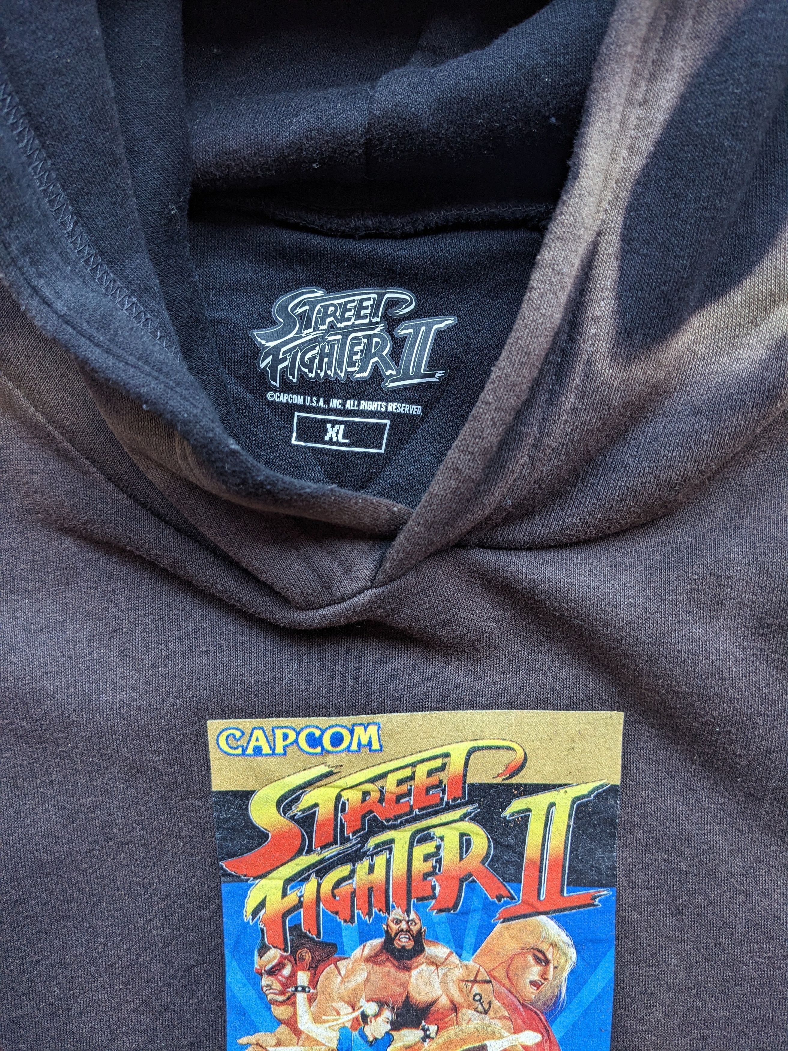Street Fighter Street Fighter X GU sunfaded hoodie Size US XL / EU 56 / 4 - 5 Thumbnail