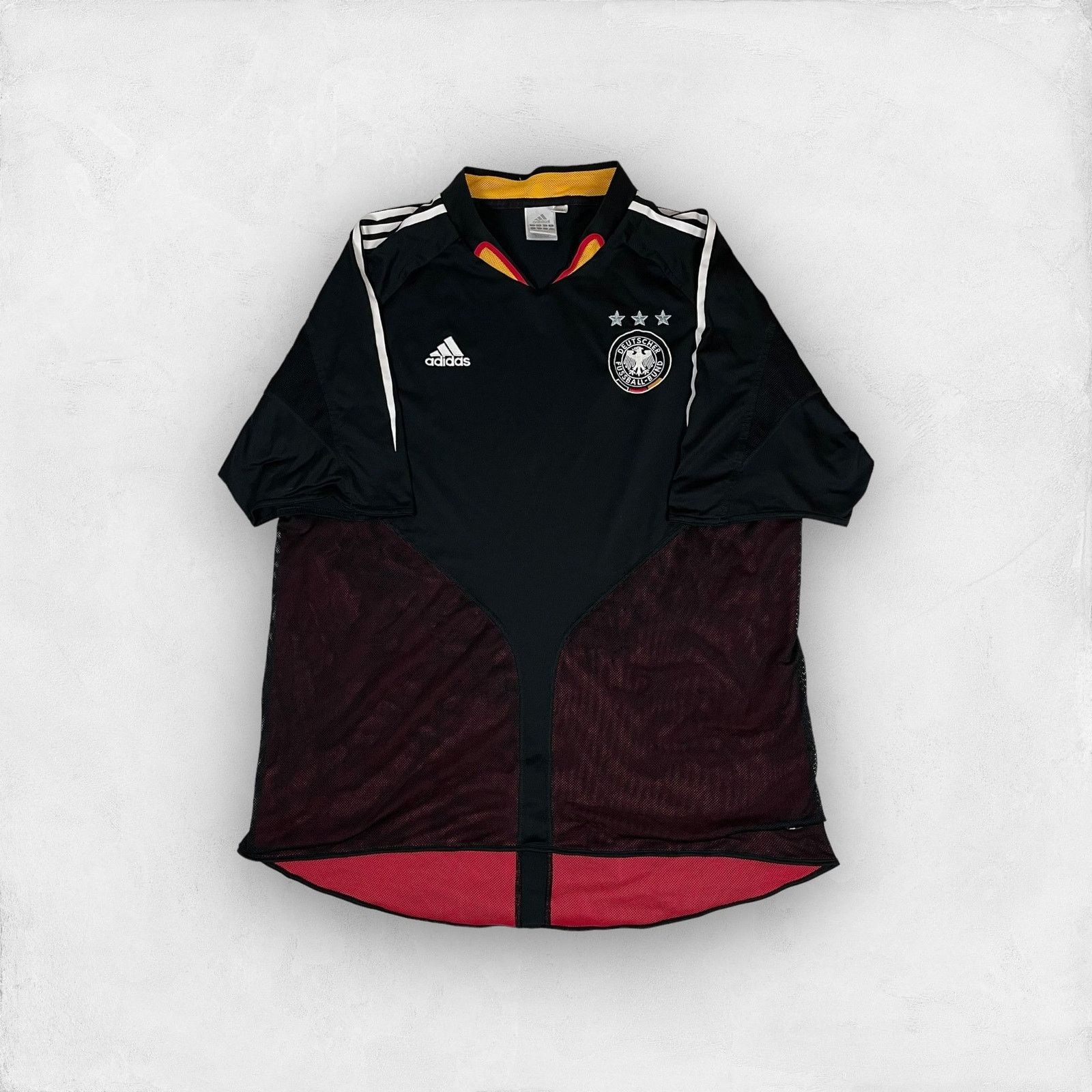 Adidas Adidas Men's Black Germany National Football Team Jersey 2XL Size US XXL / EU 58 / 5 - 1 Thumbnail