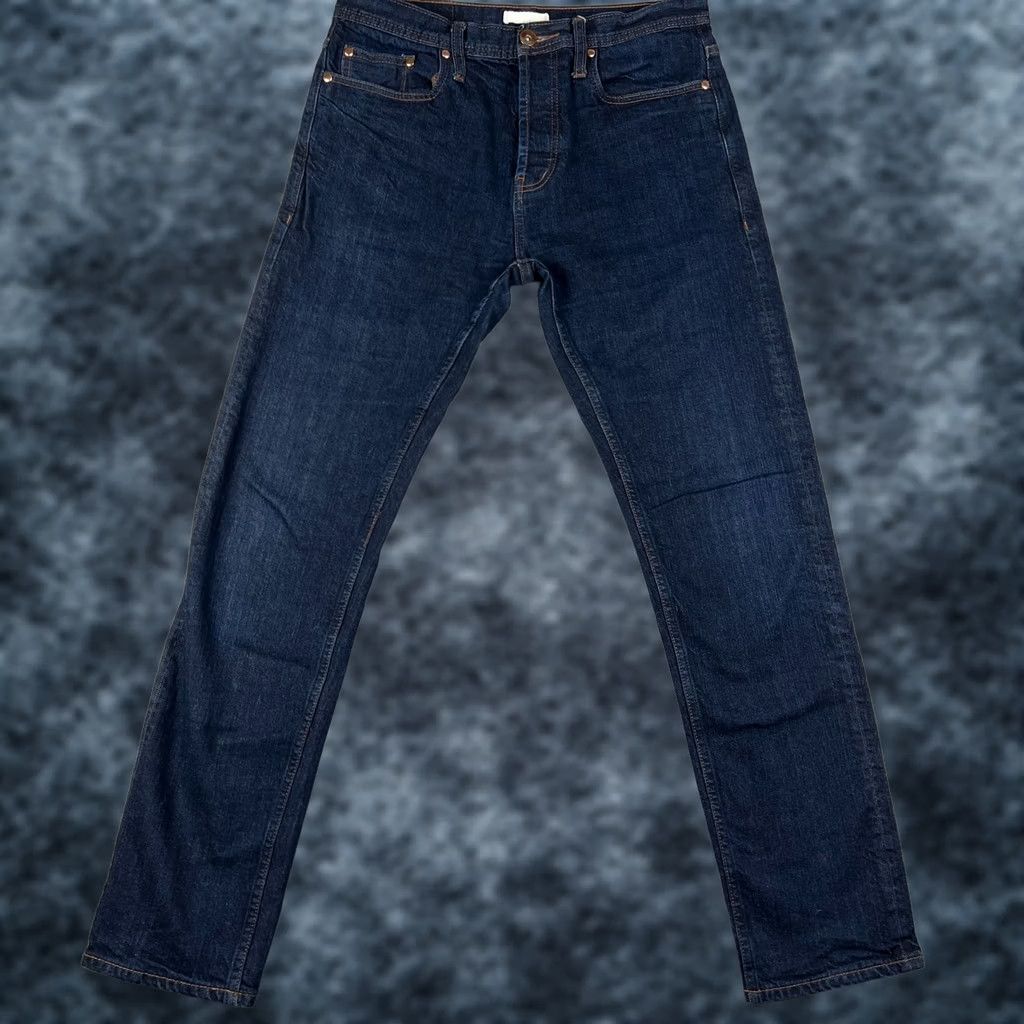 Denime Unbranded UB222 Tapered Selvedge Jeans 11oz Stretch Denim 32x32 Blue Mens Size US 32 / EU 48 - 1 Thumbnail