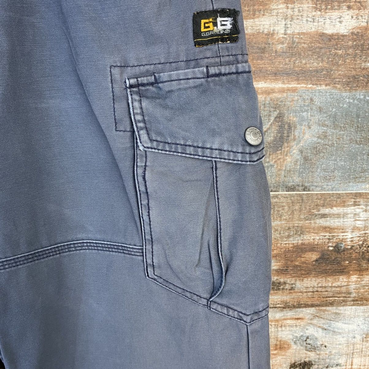 Japanese Brand DL G Ground Gray Cargo Multipocket Pants #C1288 Size US 32 / EU 48 - 9 Thumbnail