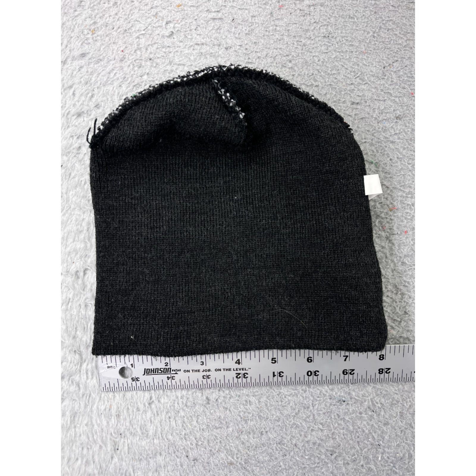 Theory Orange Theory Beanie Adult One Size Gray Knit Embroideredcrylic Logo Beanie Unisex Adults Mens Womens Size ONE SIZE - 5 Thumbnail