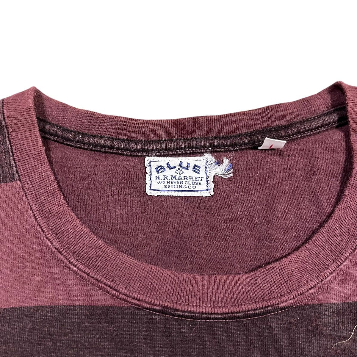 Blue Blue Japan Blue Blue Hr Market Stripe Pocket Tee Size US M / EU 48-50 / 2 - 3 Thumbnail