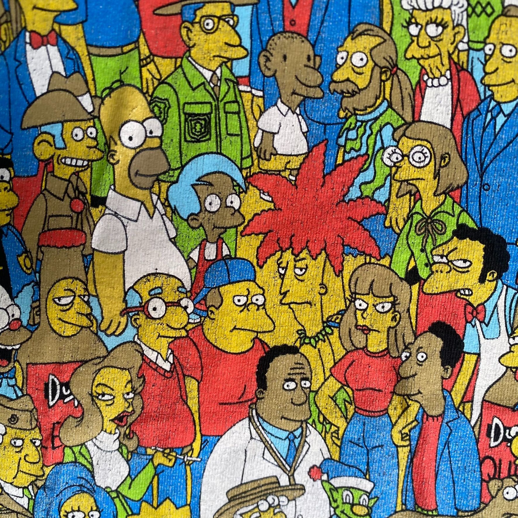 The Simpsons Vintage Y2K The Simpsons Shirt Retro TV Cartoon Movie Tee Size US S / EU 44-46 / 1 - 4 Thumbnail