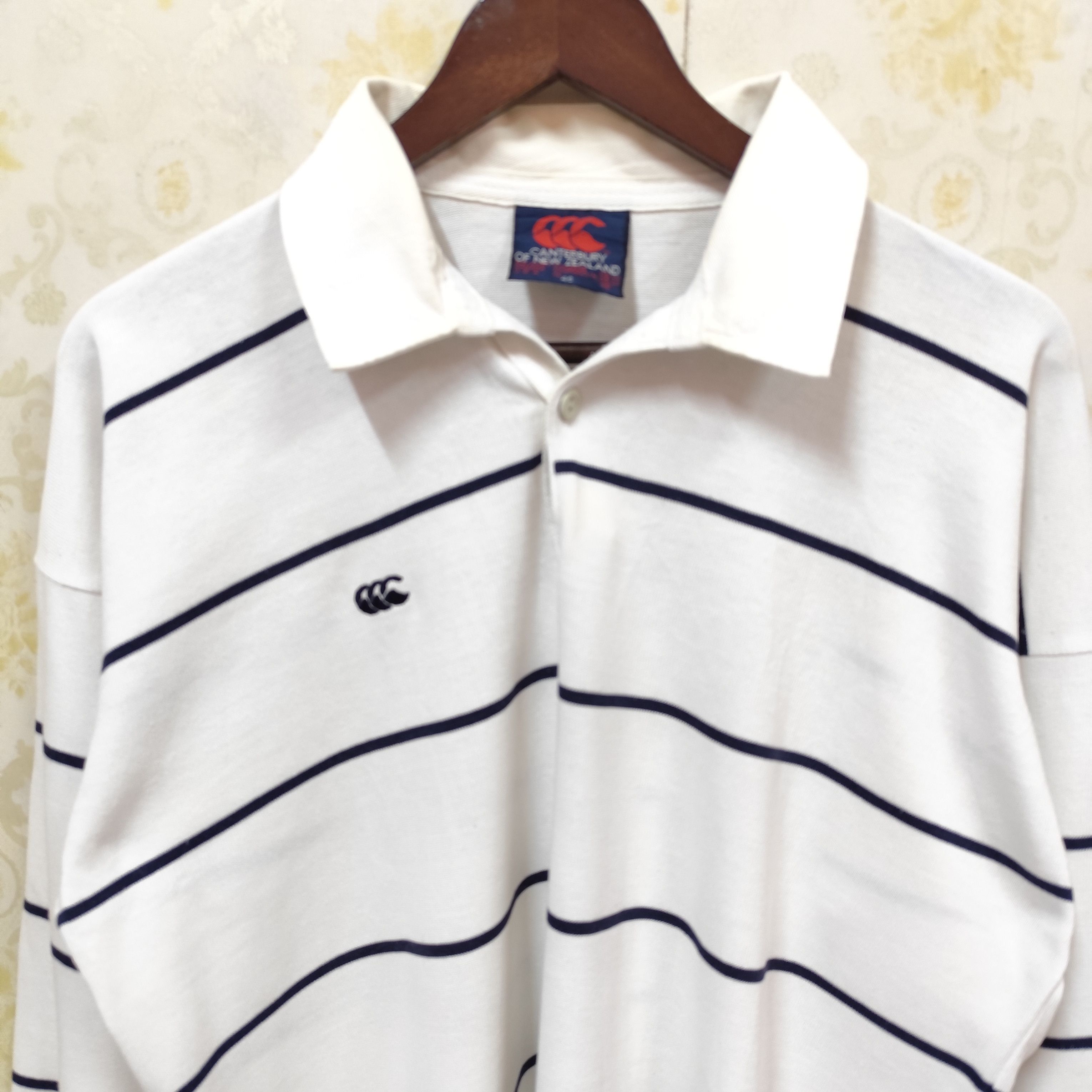 Canterbury of New Zealand × Vintage 🇳🇿VTG CANTERBURY MADE IN NEW ZEALAND LONG SLEEVE SHIRT Size US XL / EU 56 / 4 - 2 Thumbnail