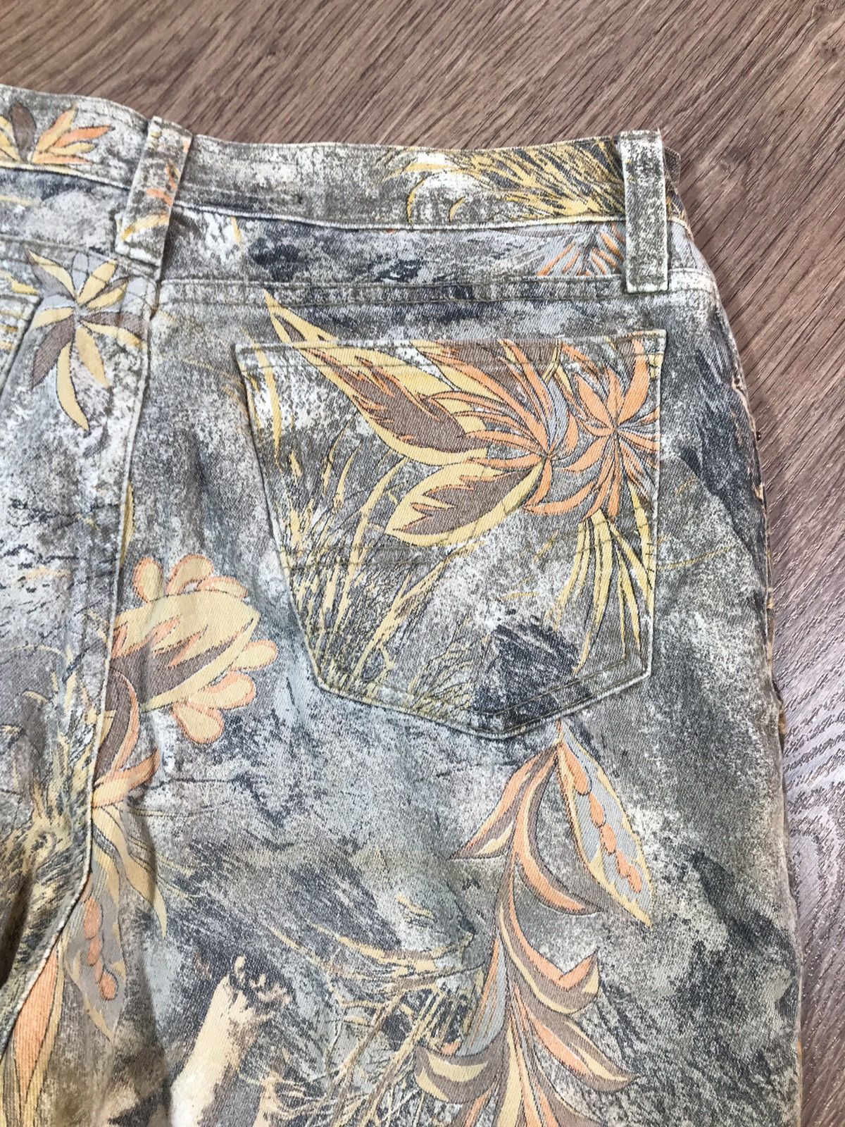 Vintage Angelo Marani Rare Full Print Pants Size US 32 / EU 48 - 16 Thumbnail