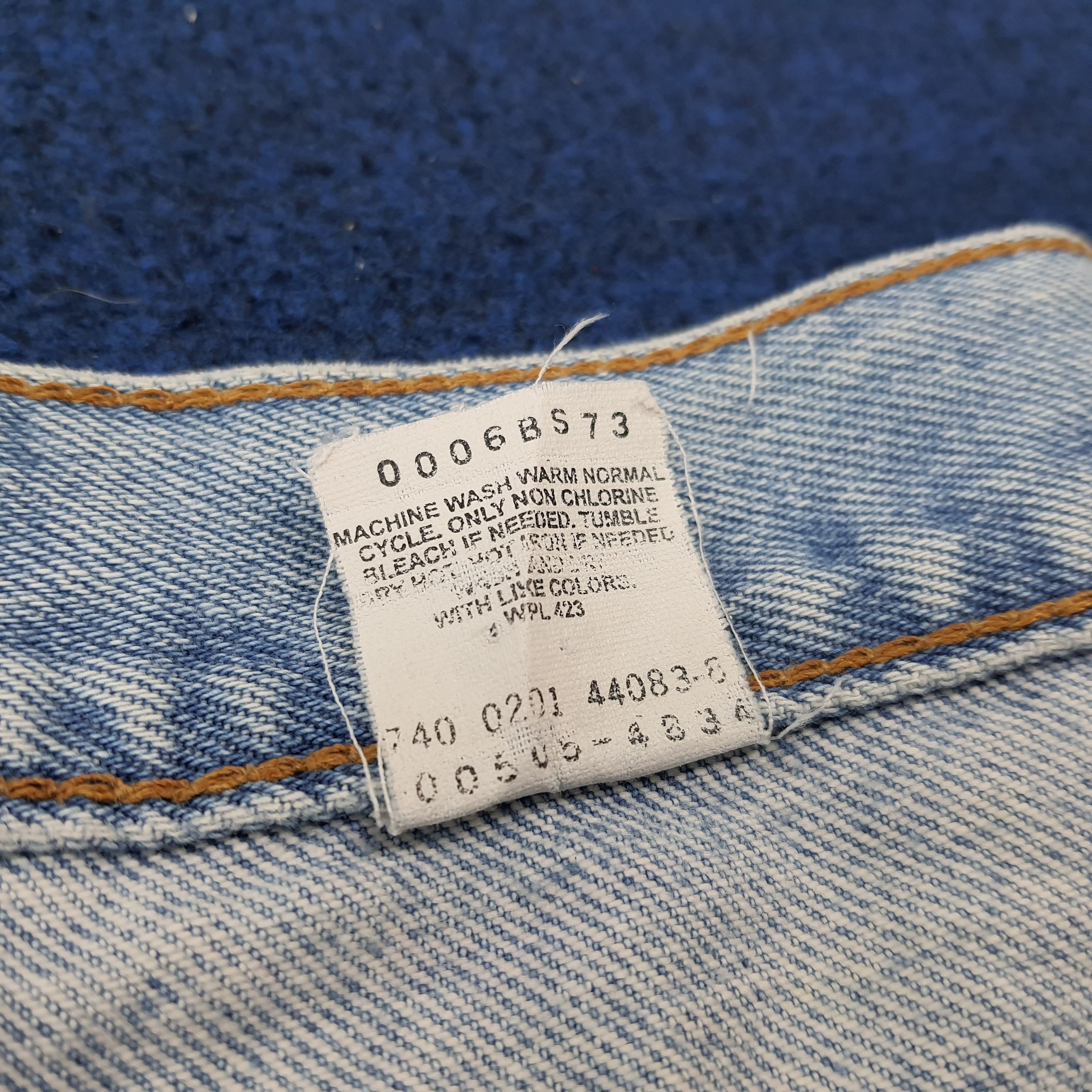 Levi's Vintage Levi's 505 Distressed Jeans C272N28 Size US 32 / EU 48 - 11 Thumbnail