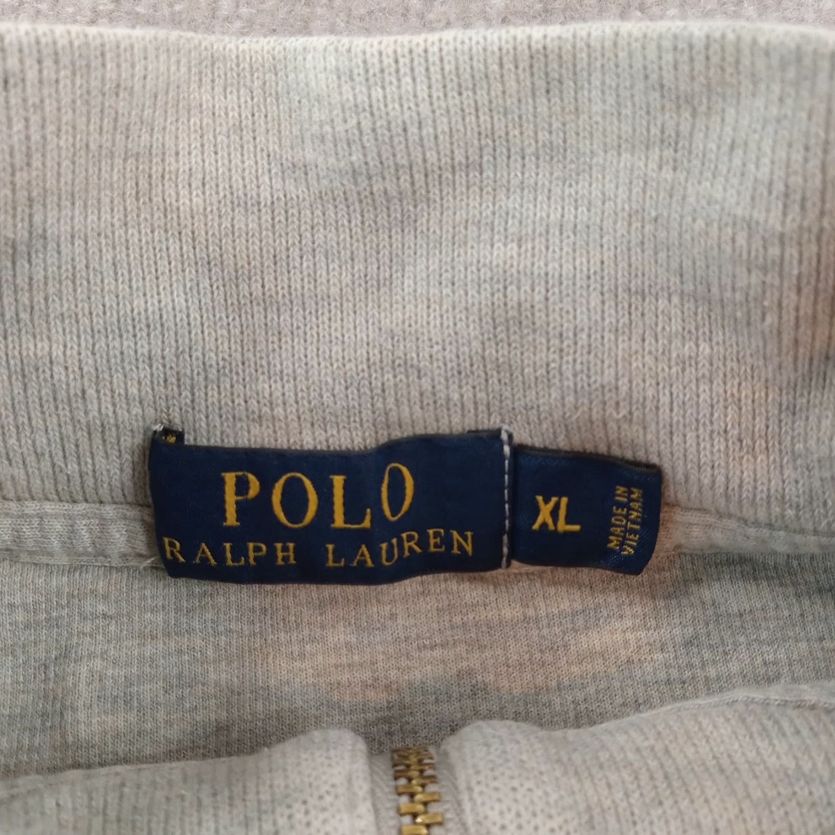Ralph Lauren Polo Ralph Lauren Mens Gray Mock Neck 1/4 Zip Sweater Extra Large Long Sleeve Golf Tennis Size US XL / EU 56 / 4 - 5 Thumbnail