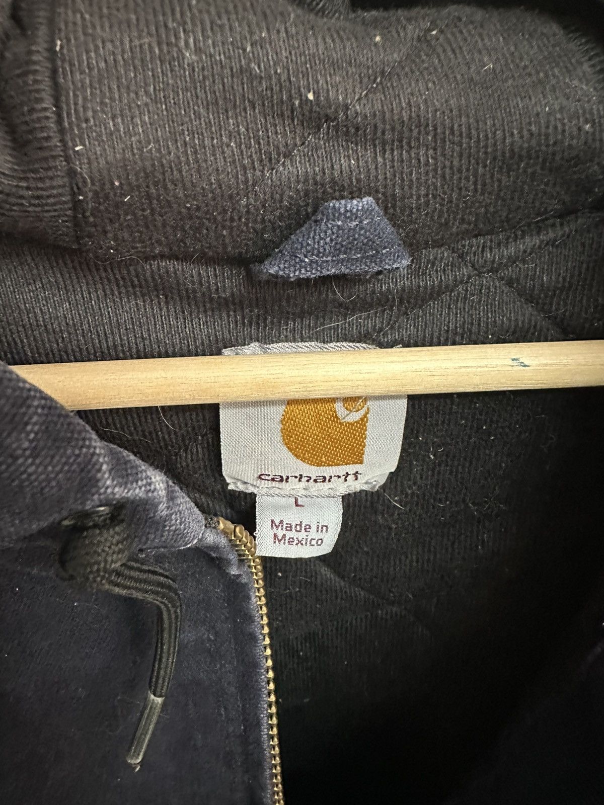 Carhartt Carhartt Navy Hooded Jacket Size US L / EU 52-54 / 3 - 4 Thumbnail