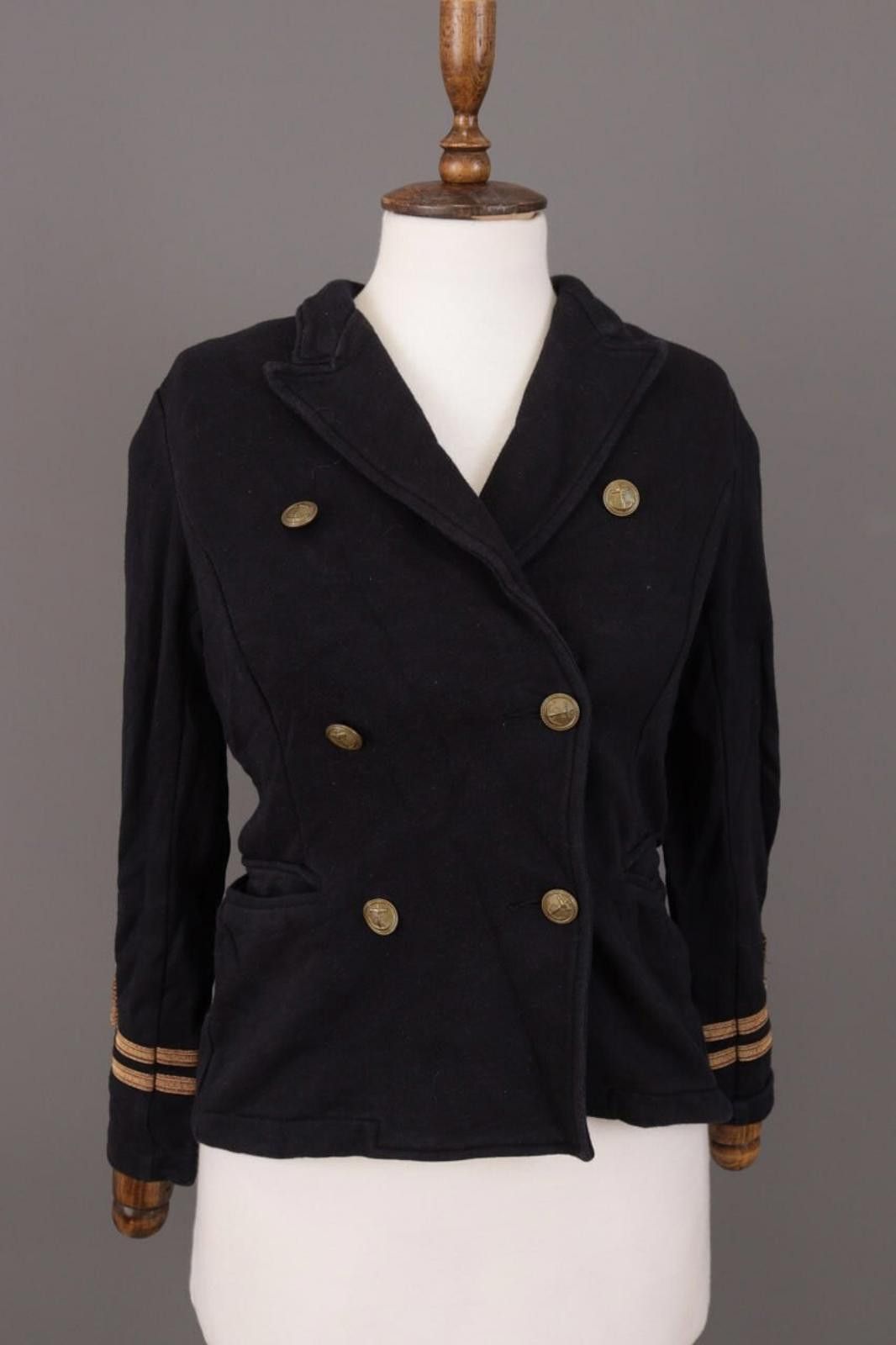 Denim & Supply Ralph Lauren Denim & Supply Ralph Lauren Blue Military Jacket Size S Size S / US 4 / IT 40 - 1 Thumbnail