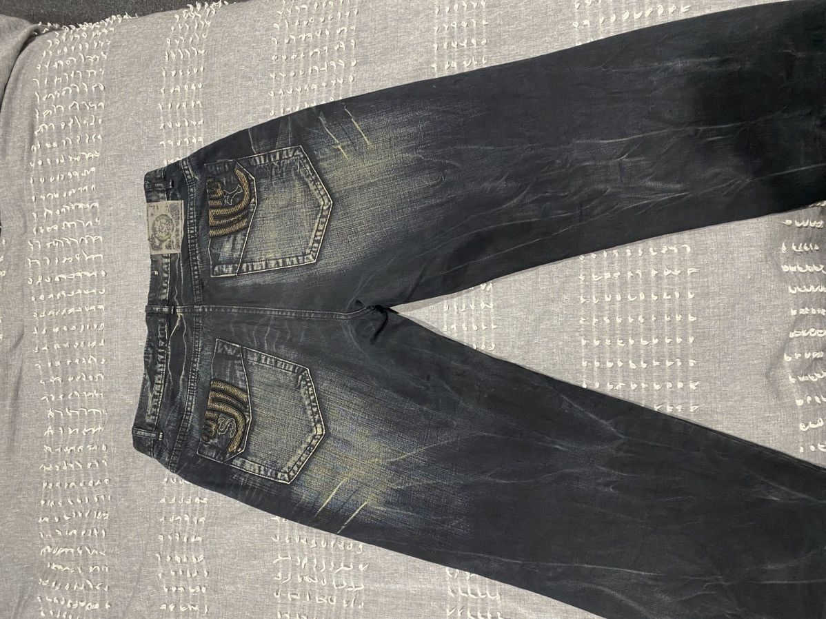 Other Vintage Buh Maa jeans Size US 38 / EU 54 - 2 Thumbnail