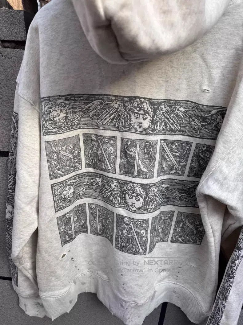 Saint Michael Saint Michael Distressed hoodies Size US M / EU 48-50 / 2 - 5 Thumbnail