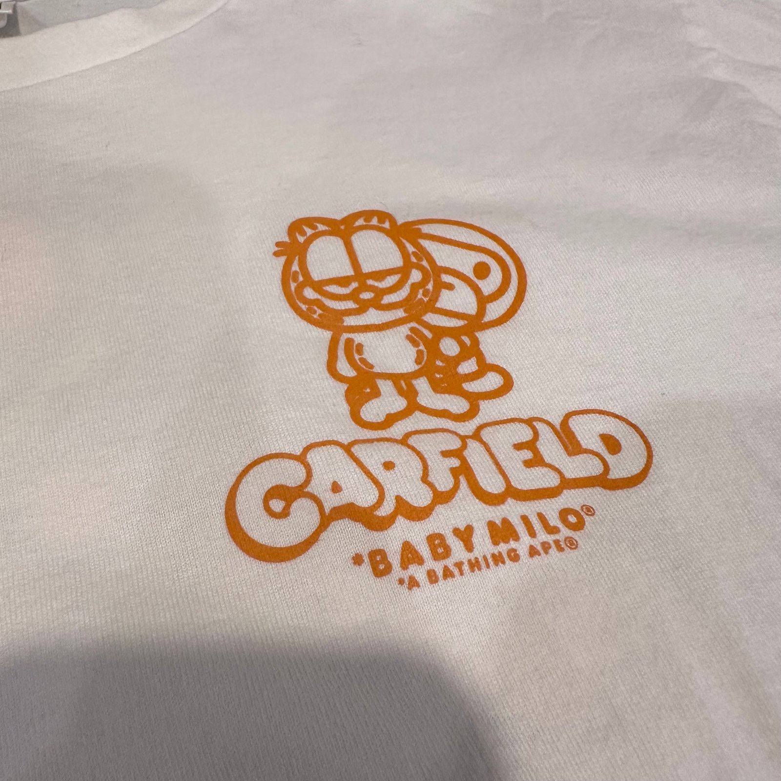 Bape BAPE x Garfield #4 Tee - White - Size Large - Used Size US L / EU 52-54 / 3 - 5 Thumbnail
