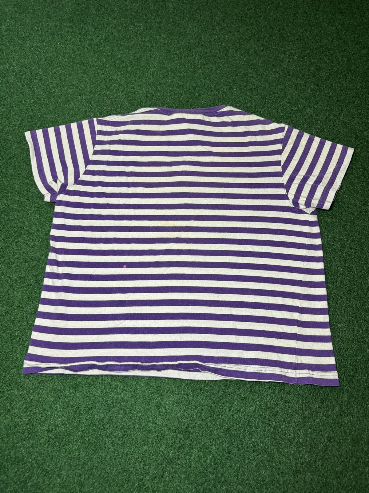Disney Vintage 90s Lady And Tramp Retro Stripped Disney Baby Tee Size M / US 6-8 / IT 42-44 - 4 Thumbnail