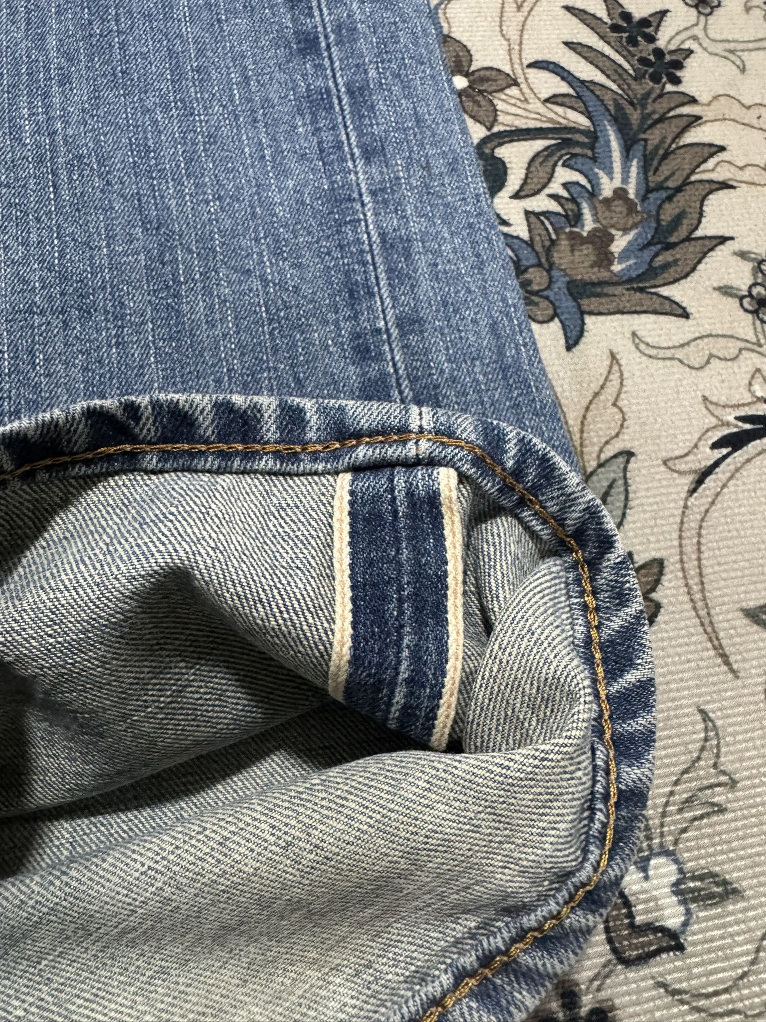 Edwin × Japanese Brand Vintage Edwin 505x Redline Selvedge Japan Distressed Jeans Size US 29 - 4 Thumbnail