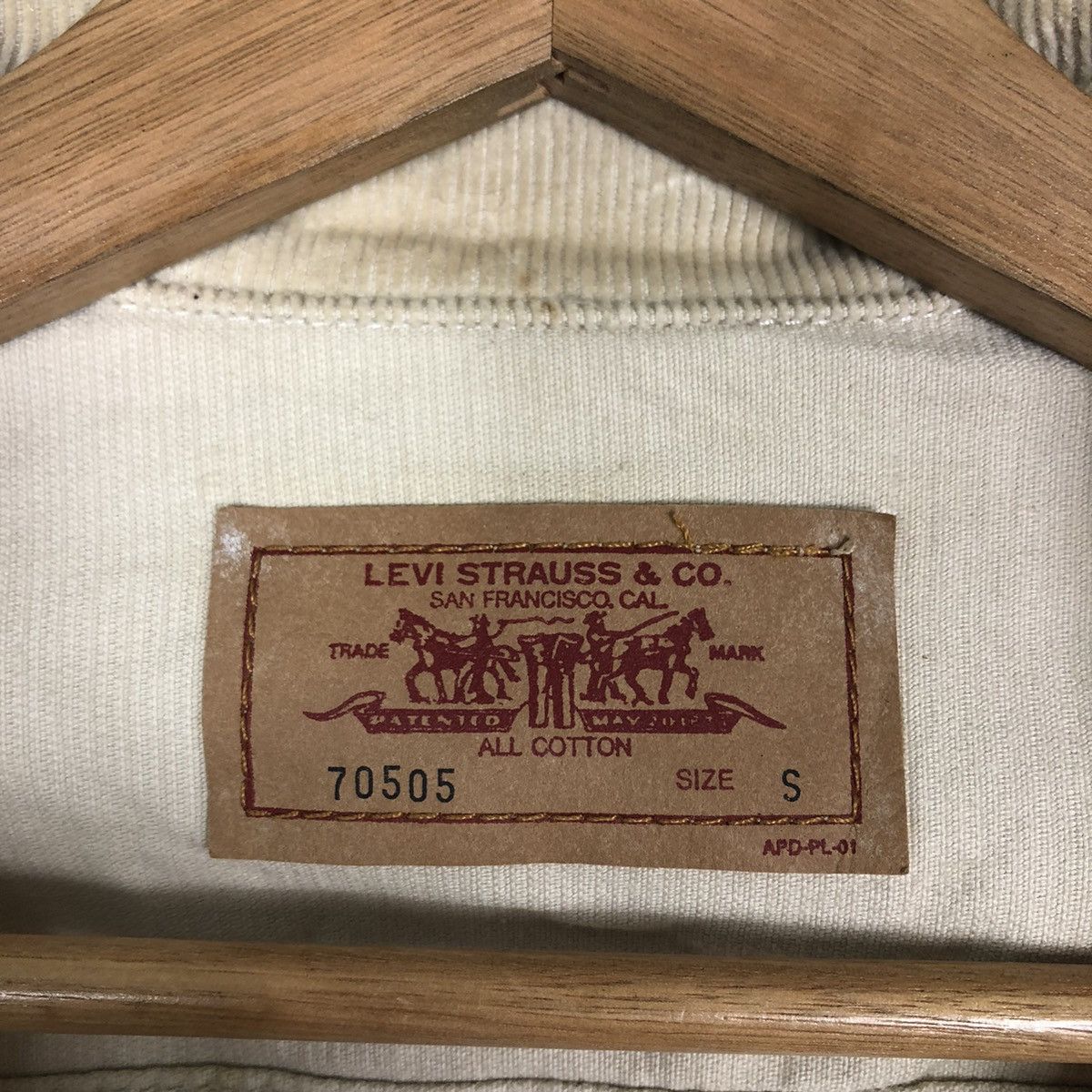 Levi's 🔥90’s Vintage Trucker Corduroy Jacket Levi’s Usa Size US S / EU 44-46 / 1 - 13 Thumbnail