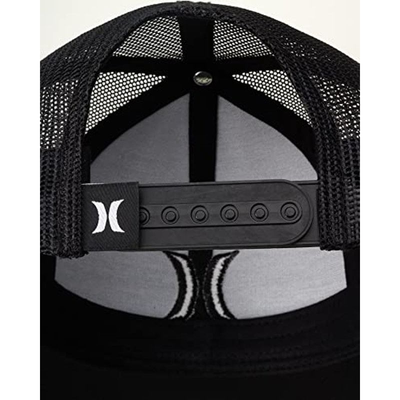 Hurley Hurley Men's Trucker Hat Del Mar Snapback Cap in Black Size ONE SIZE - 4 Thumbnail