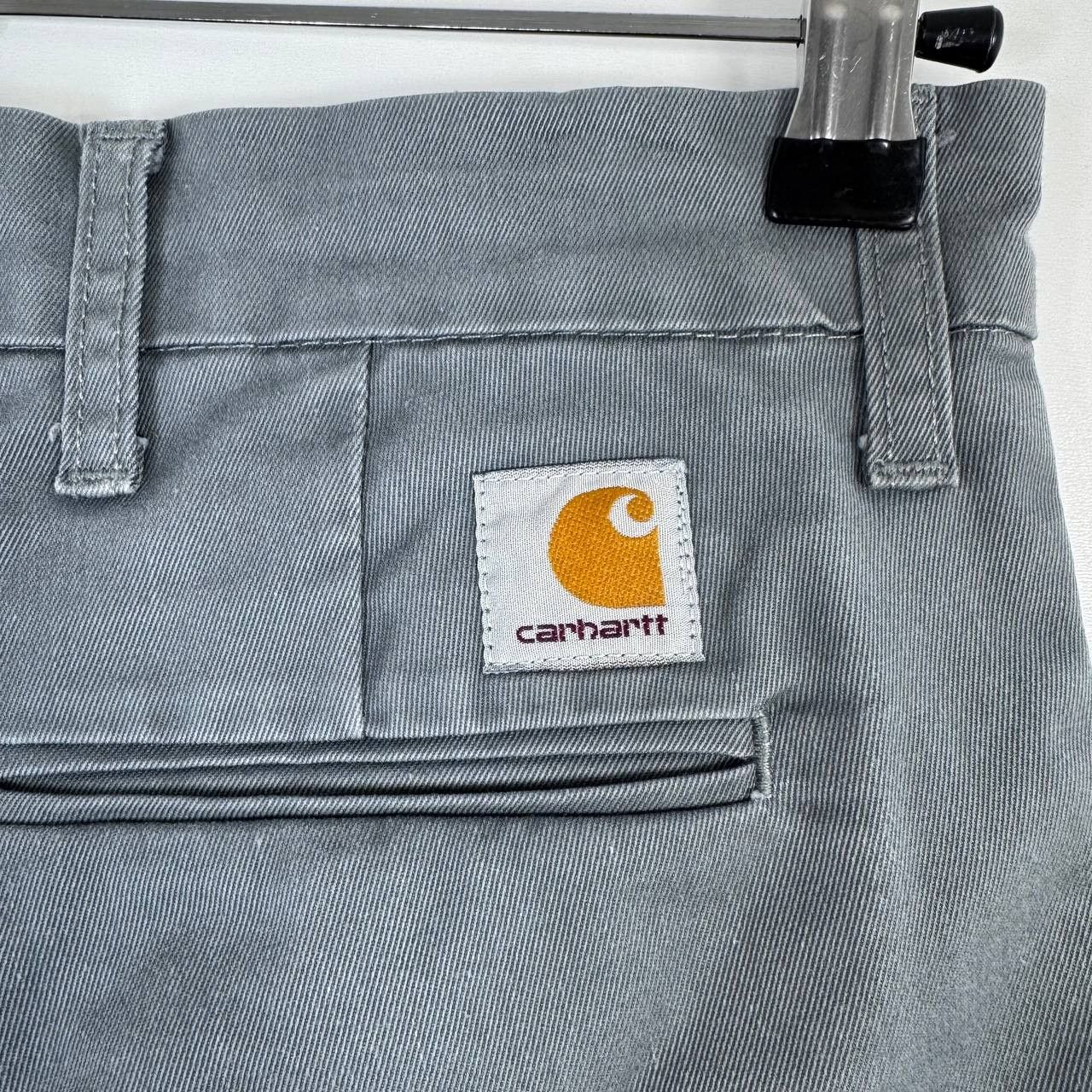 Carhartt Carhartt Wip Sid Shorts Gray Chino Workwear Mens Size M Size US 30 / EU 46 - 8 Thumbnail