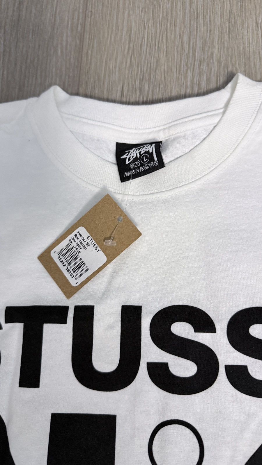 Stussy Stussy No.4 Global Tee White Size L 1904901 Brand New Size US L / EU 52-54 / 3 - 2 Thumbnail