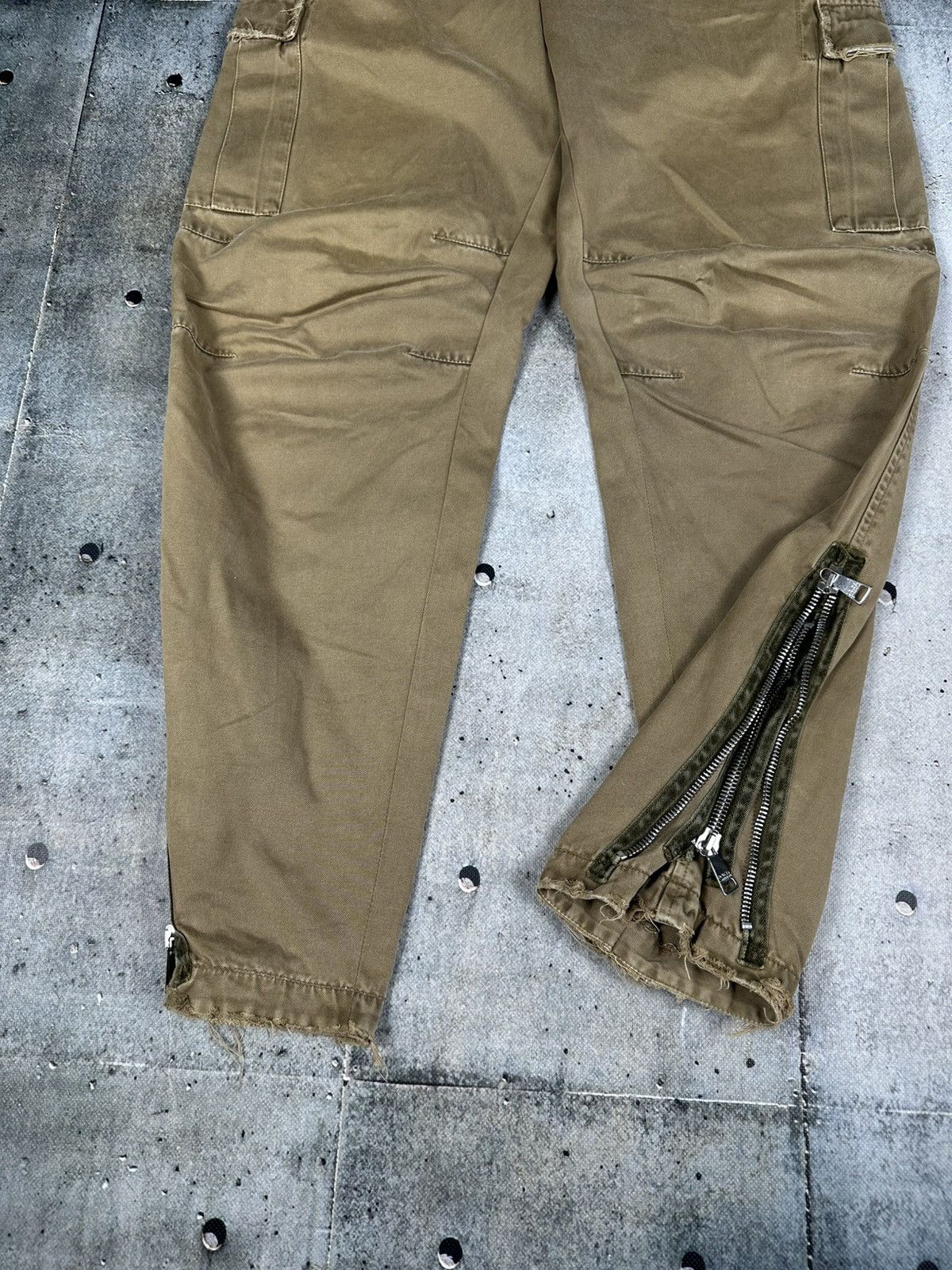 Dolce & Gabbana Dolce Gabanna Archival Cargo Pants Combat Zippers Size US 35 - 4 Thumbnail