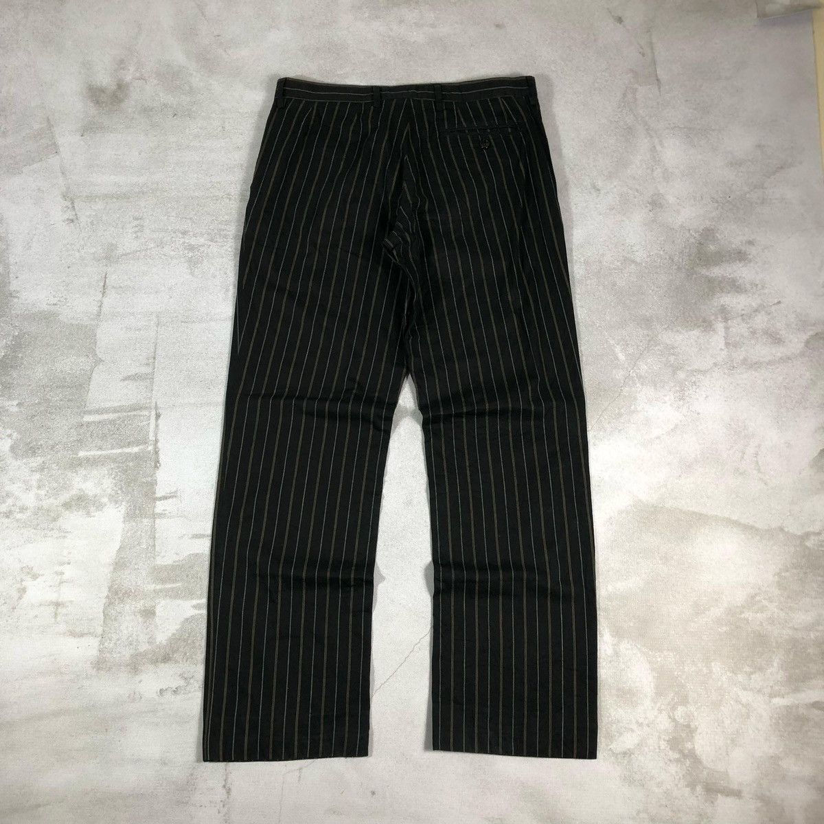 Dolce & Gabbana FINAL DROP!! Dolce & Gabbana Black Stripe pants Size US 33 - 2 Thumbnail