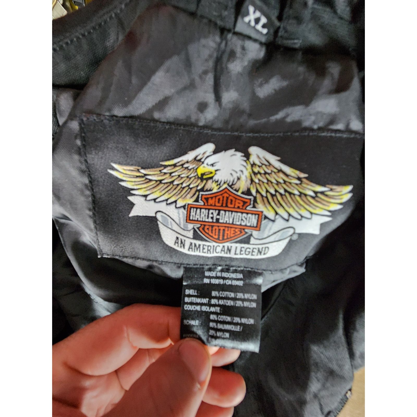 Harley Davidson Vintage Harley-Davidson Jacket Women's XL Size XL / US 12-14 / IT 48-50 - 4 Thumbnail