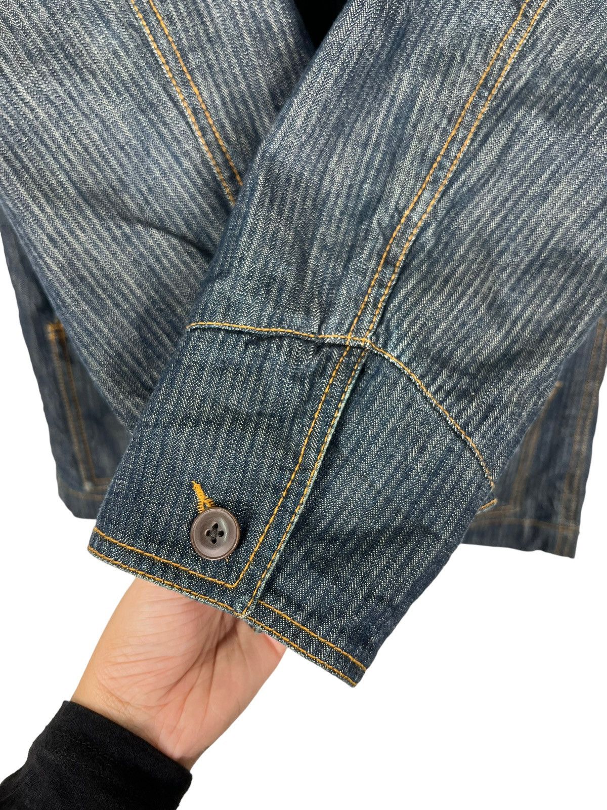 Designer × Japanese Brand 🔥 HUSH PUPPIES HIKORY WORKERS CHORE JACKET Size US M / EU 48-50 / 2 - 12 Thumbnail
