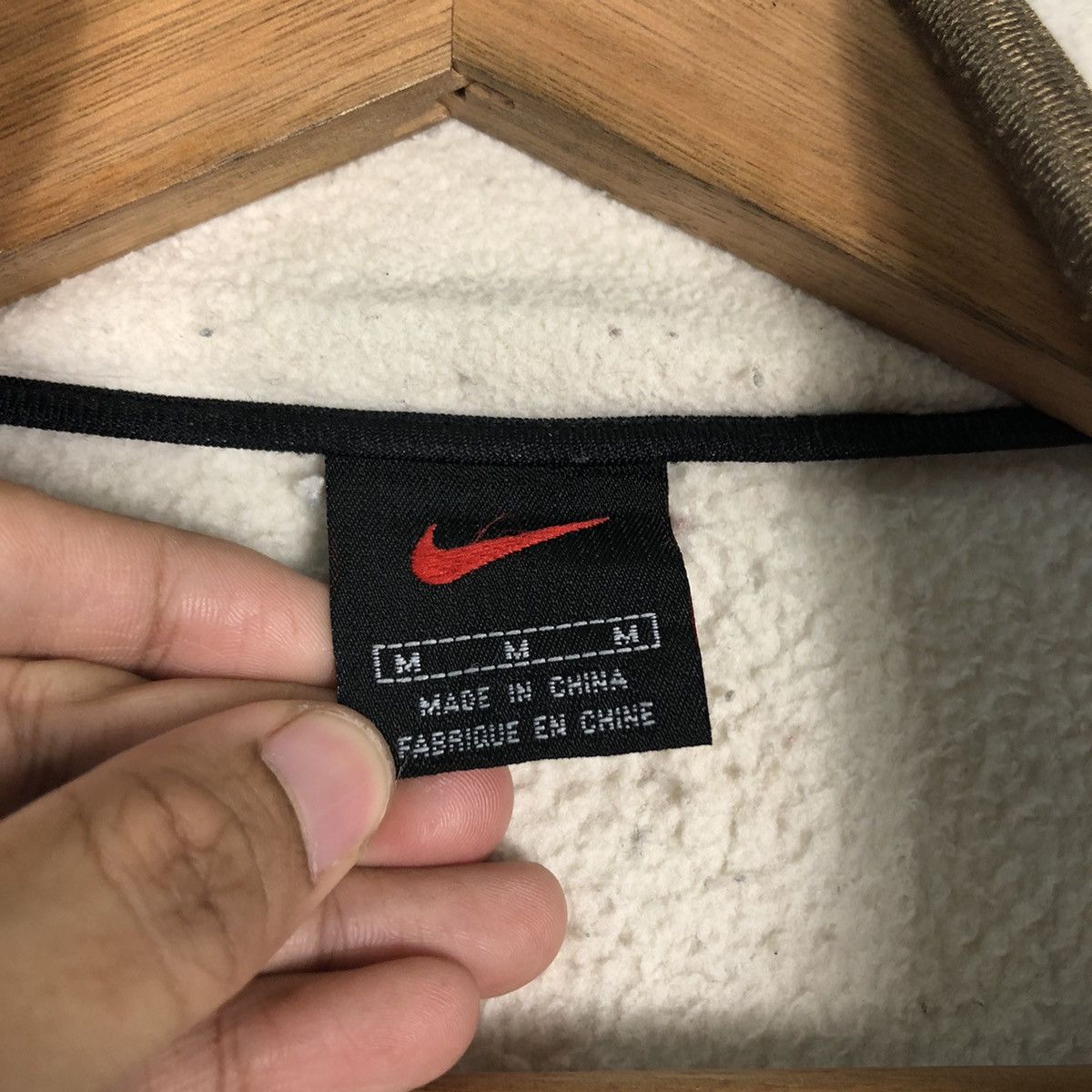 Nike 🔥90’s Vintage Nike Zipper Fleece Jacket Streetwear Size US M / EU 48-50 / 2 - 18 Thumbnail