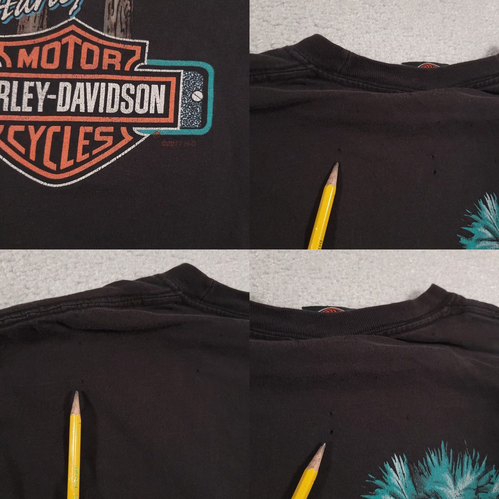 Harley Davidson Harley-Davidson Shirt Mens M Black Irish Skull St Patrick Myrtle Beach 2017 Graphic Print Short Sleeve Crew Neck Black Cotton 2017 Size US M / EU 48-50 / 2 - 11 Thumbnail