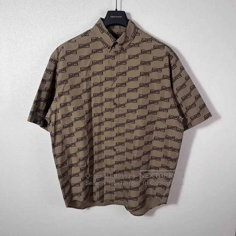 Balenciaga Balenciaga size 37 Pattern all-over printed collar stand s Size US XS / EU 42 / 0 - 1 Thumbnail