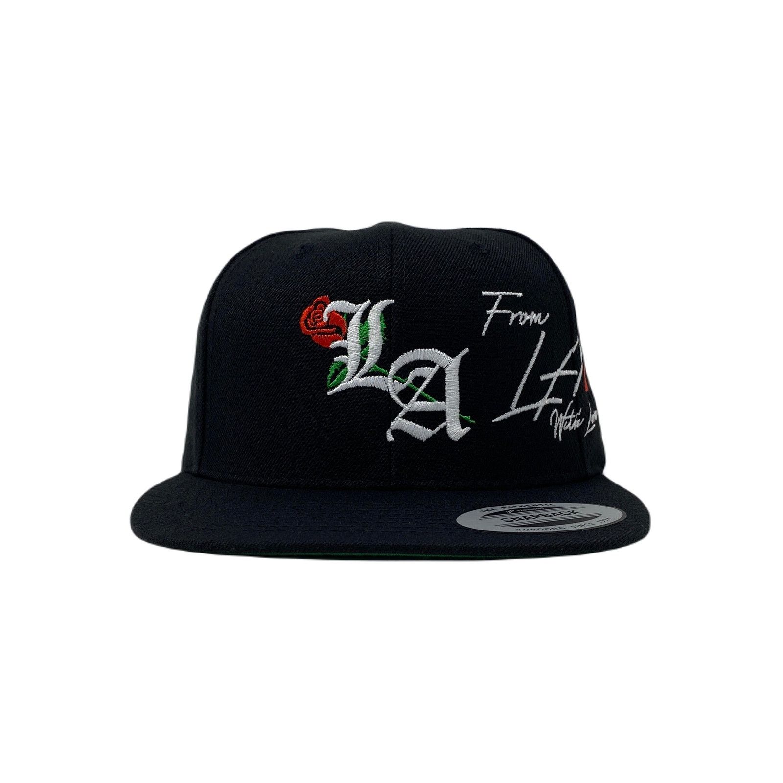 Other Los Angeles Old English Rose With Love Snapback Hat Size ONE SIZE - 4 Thumbnail