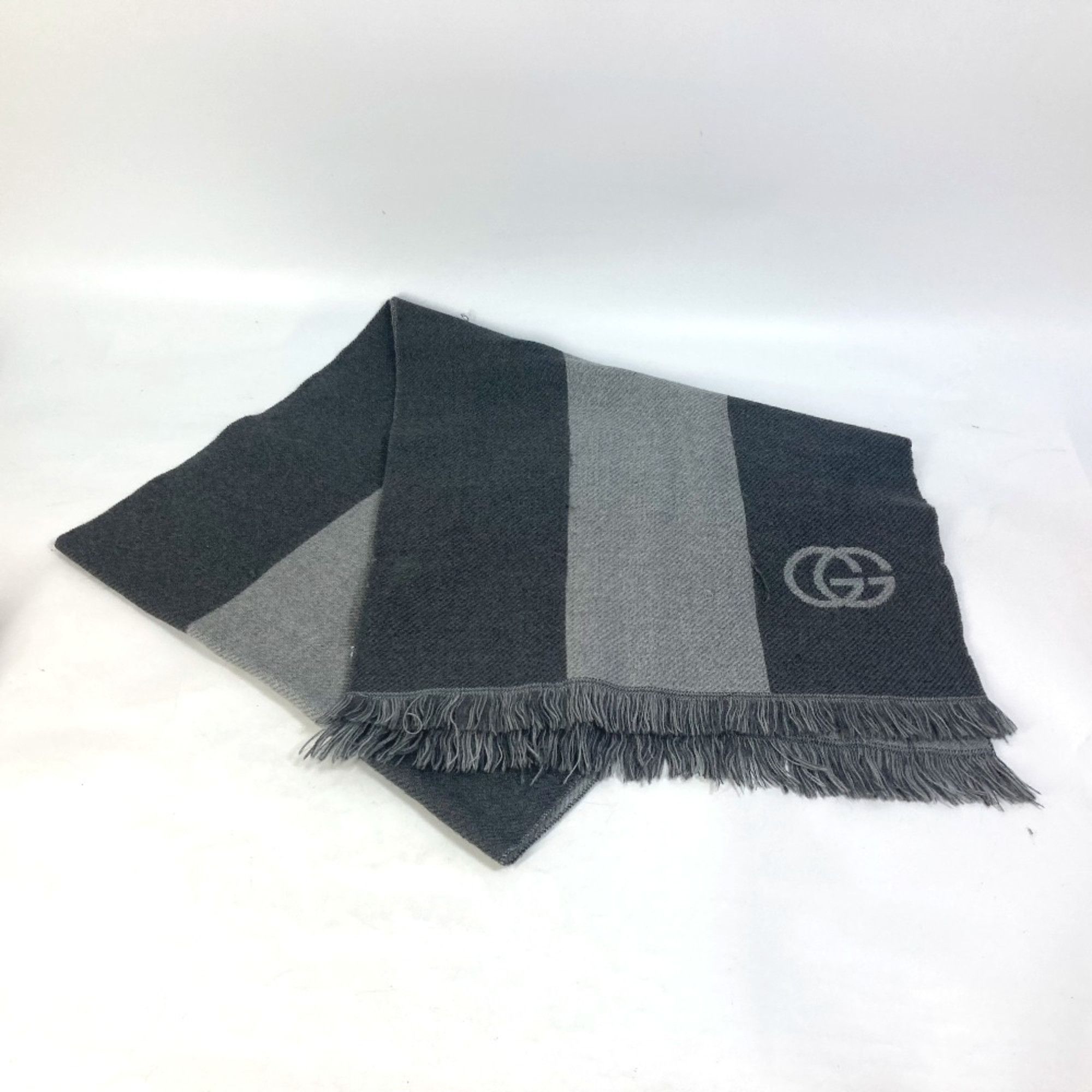 Gucci Gucci Scarf gray Size ONE SIZE - 1 Thumbnail
