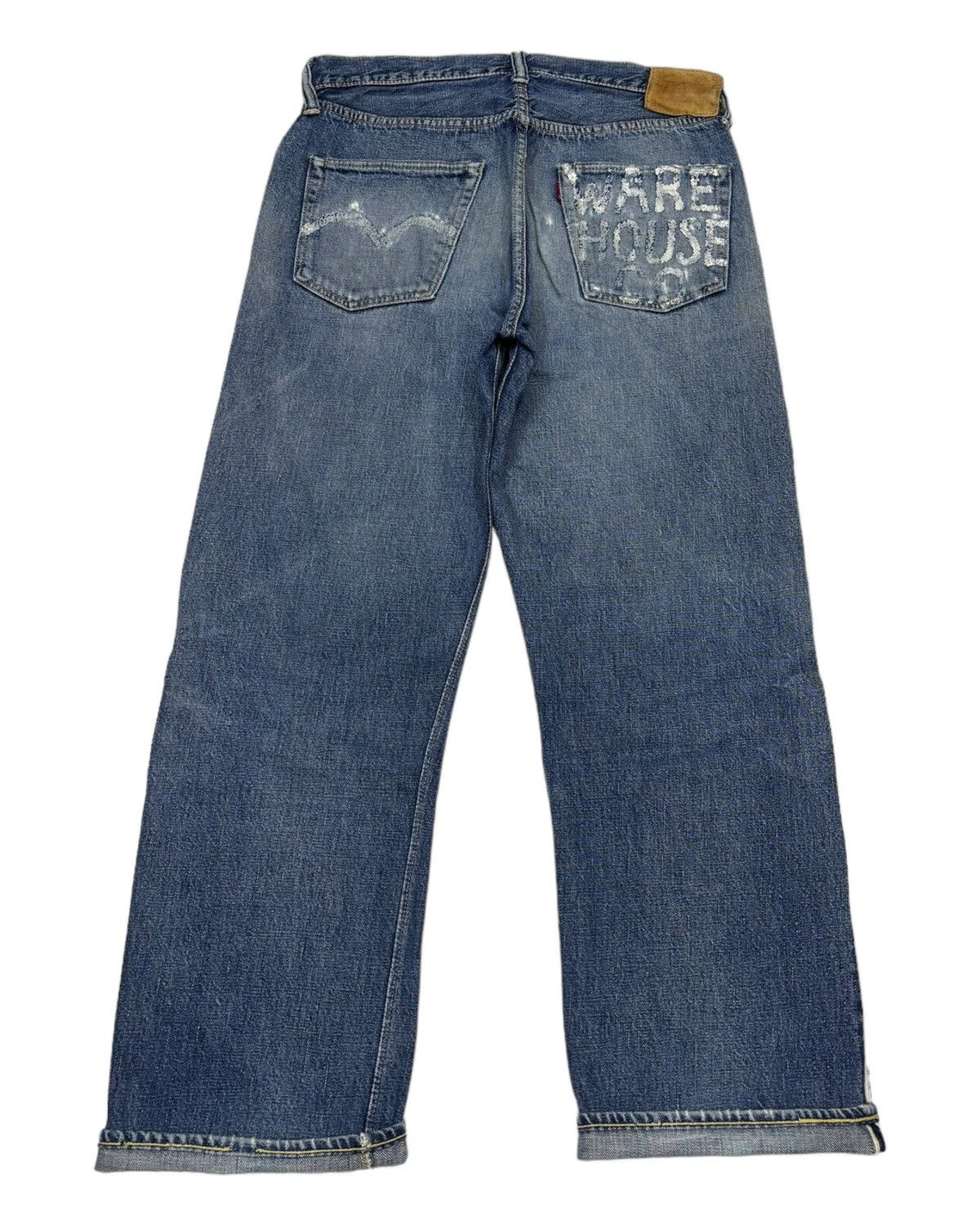 Kapital Warehouse Selvedge Denim Jeans Distressed Denim Size US 32 / EU 48 - 1 Thumbnail