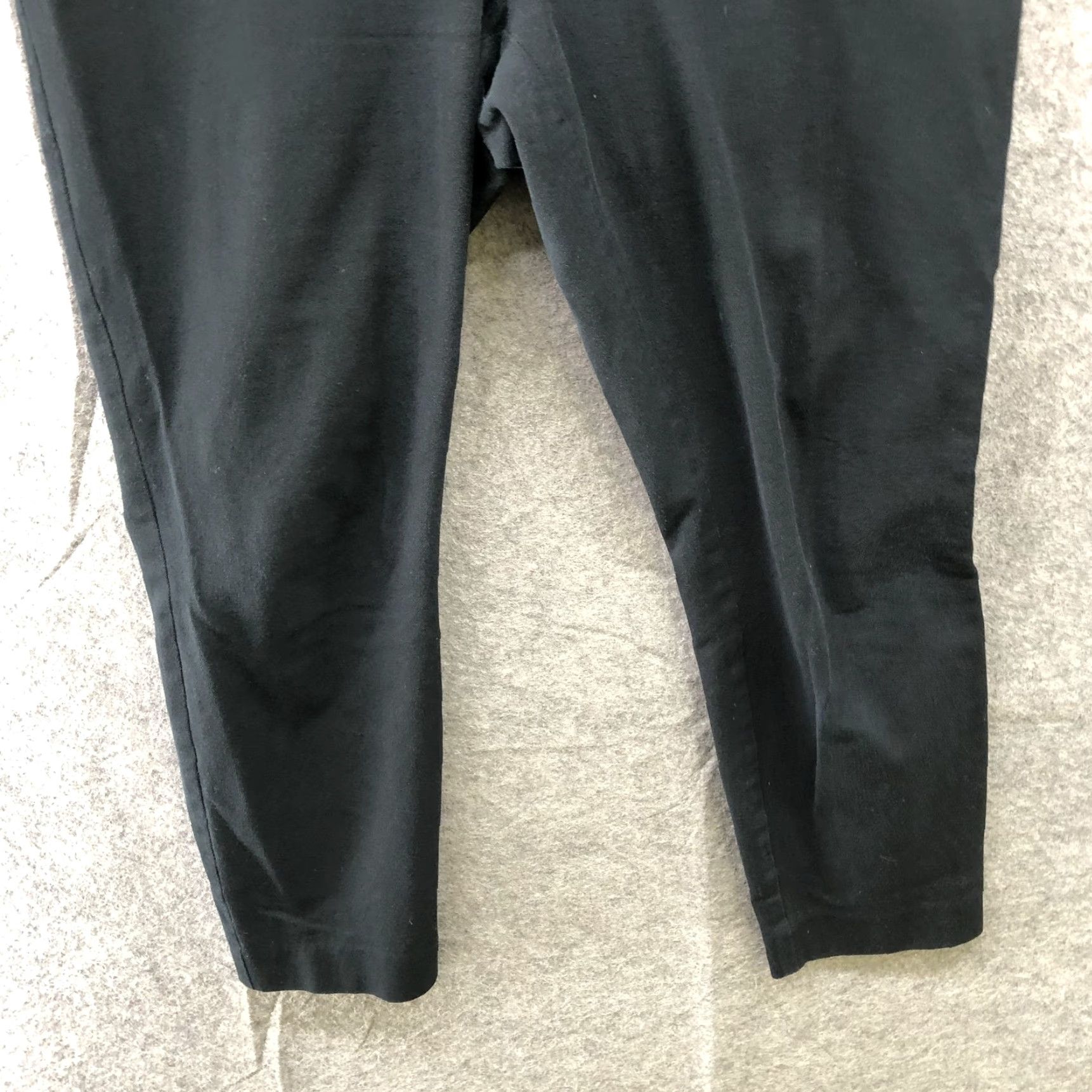Gap GAP Skinny Ankle Jeans Womens Size 12R True Black Mid Rise Zip Pocket Slim 24.5 in Inseam Jeans Womens Black Pocket Jeans GAP Size 34" / US 12 / IT 48 - 4 Thumbnail