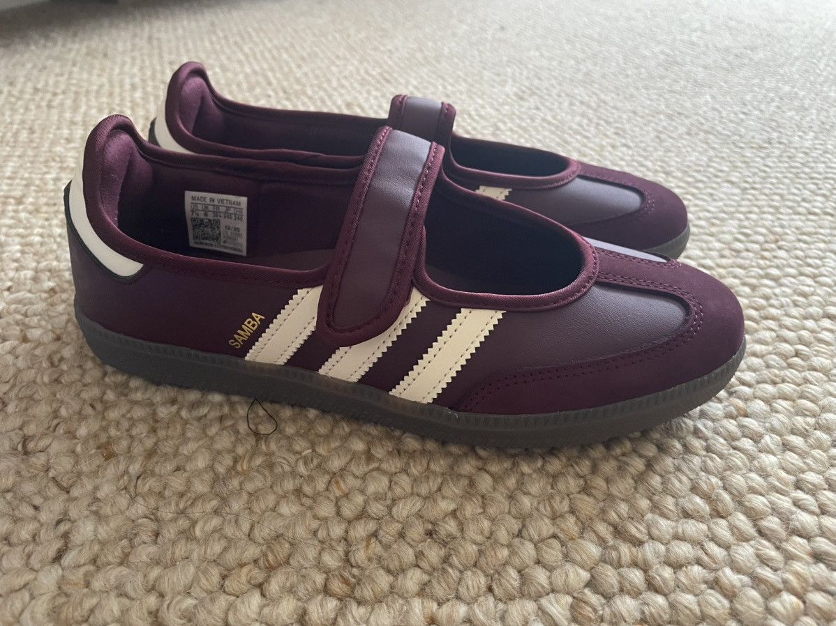 Adidas ✨Adidas Samba Jane Burgundy womens size 7.5 Size US 7.5 / IT 37.5 - 2 Thumbnail