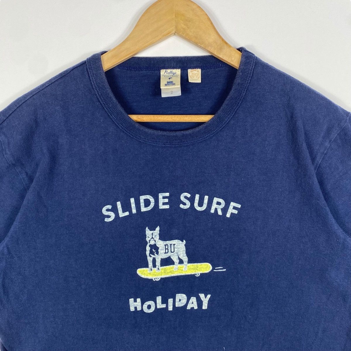 BARNS OUTFITTERS × Japanese Brand × NOLLEY'S BARNS OUTFITTERS x NOLLEY's Slide Surf Holiday Indigo Size US M / EU 48-50 / 2 - 2 Thumbnail