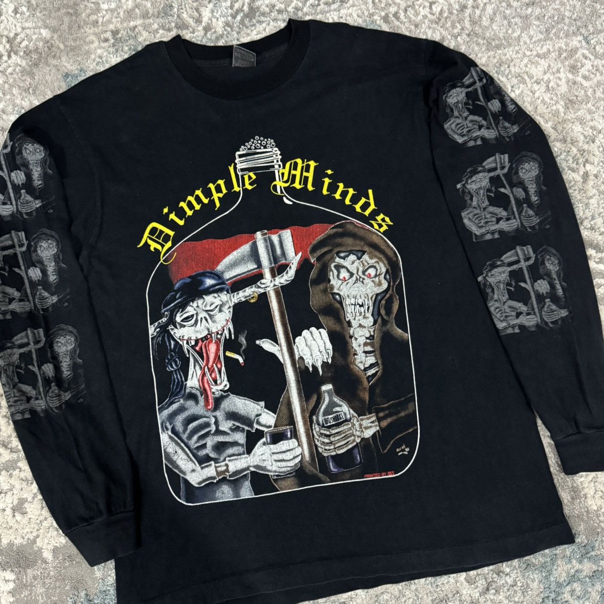 Band Tees Vintage 1993 Dimple Minds Tee T - Shirt 90s XL Size US XL / EU 56 / 4 - 3 Thumbnail