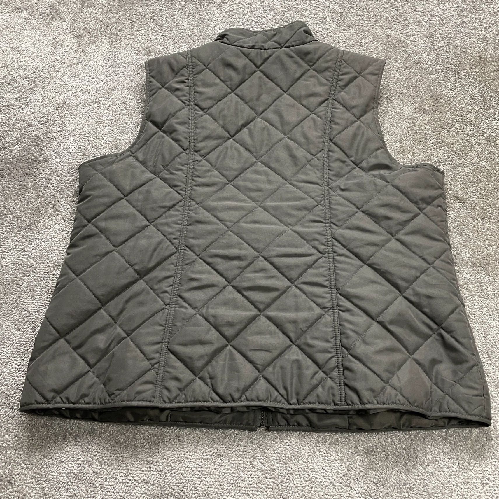 Gloria Vanderbilt Gloria Vanderbilt Puffer Vest Black Sleeveless Full Zip High Neck XL Womens Size XL / US 12-14 / IT 48-50 - 2 Thumbnail