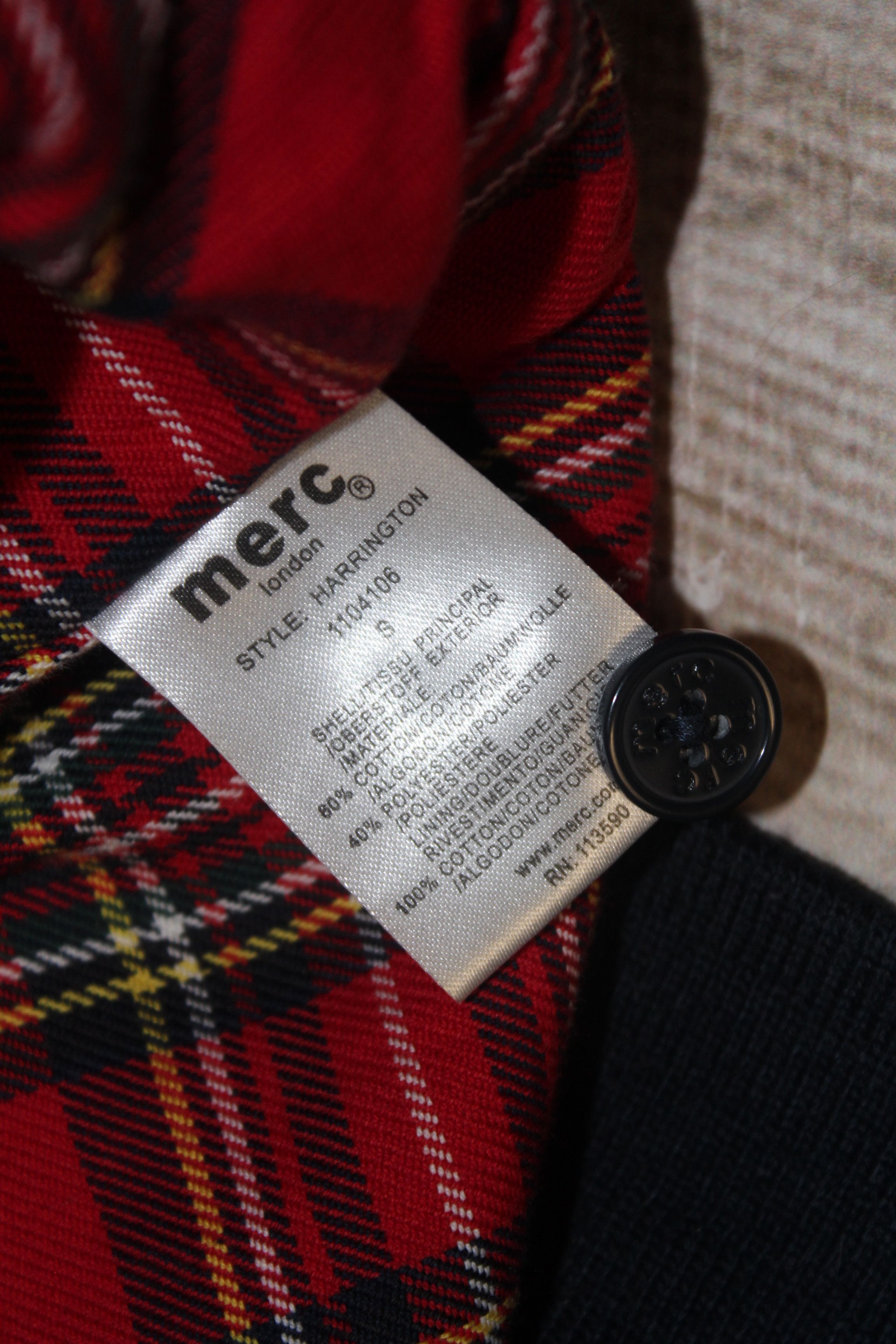 Merc Men's MERC Bomber Jacket Size S Size US S / EU 44-46 / 1 - 10 Thumbnail