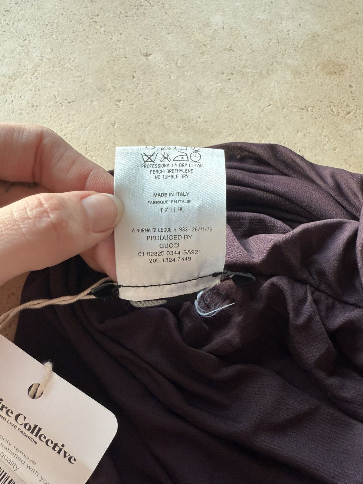 Gucci Gucci tom ford mid length skirt eggplant purple Size 26" / US 2 / IT 38 - 12 Thumbnail