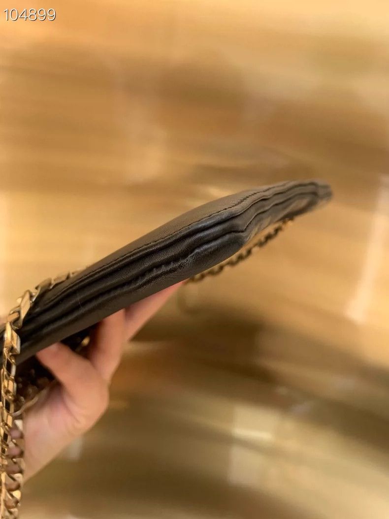 Givenchy Givenchy Chain Bag 067363D08 Black and Gold Overall Size ONE SIZE - 4 Thumbnail