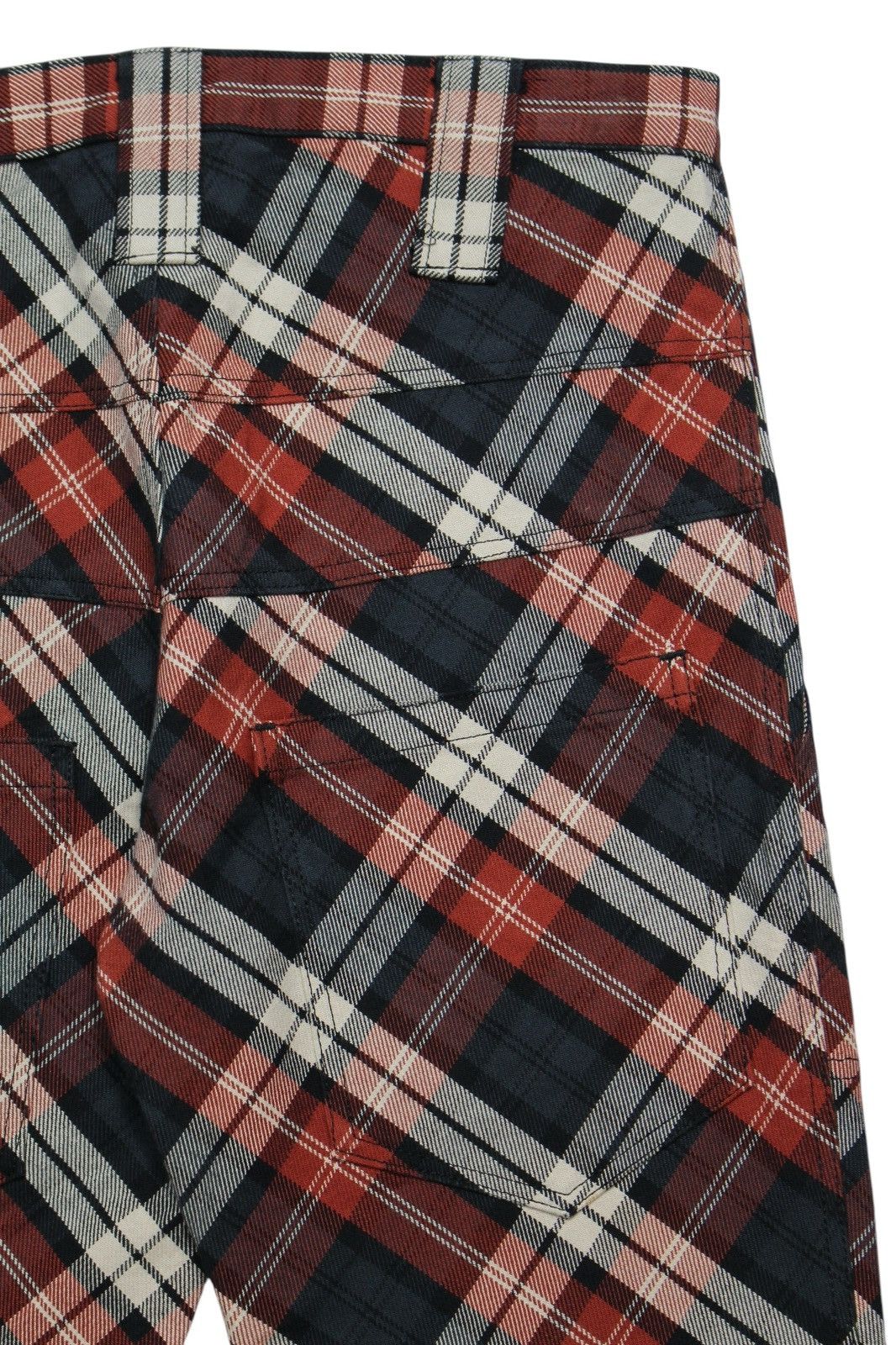 20471120 AW2011 MILKBOY DESIGNED BY HITOMI OKAWA TARTAN TROUSERS Size US 30 / EU 46 - 4 Thumbnail